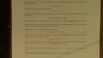 Ring Theory: 03 Zero Divisors, Subrings, Ring Maps