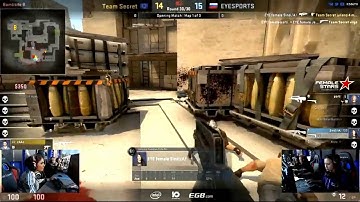 INSANE casting at Female Stars Championship LAN Finals