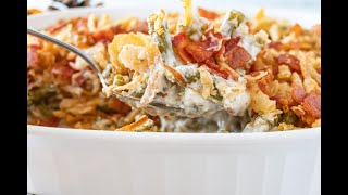 Green Bean Casserole with Cream Cheese