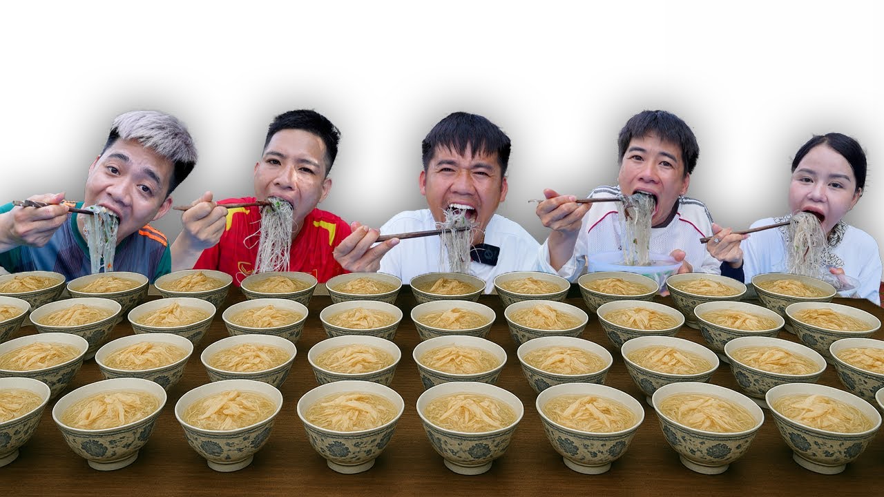Hưng Troll | Thử Thách Người Cuối Cùng Ngừng Ăn Miến Gà Có Tiền Bên Trong
