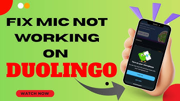 Fix Duolingo Microphone Permission Problem on Any Device