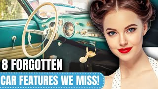 8 ADVANCED Car Features That Were Ahead Of Their Time
