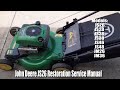 John deere js28 js36 rotary mowers repair manual