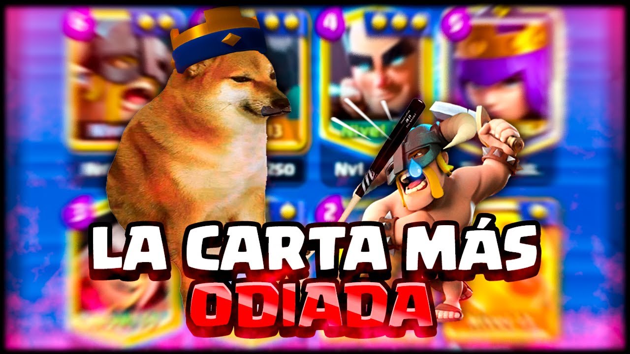SE PUEDE SUBIR A 6000 COPAS CON LA CARTA MAS ODIADA DE CLASH ROYALE ...