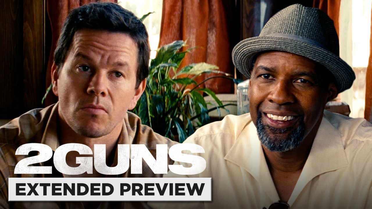 2 Guns Denzel Washington And Mark Wahlberg Can Only Trust Each Other Youtube