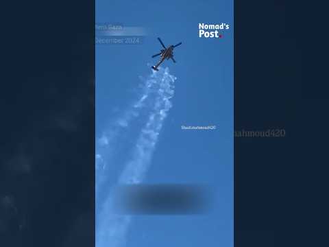 Israeli Helicopter Open Fires On Homes In Northern Gaza 