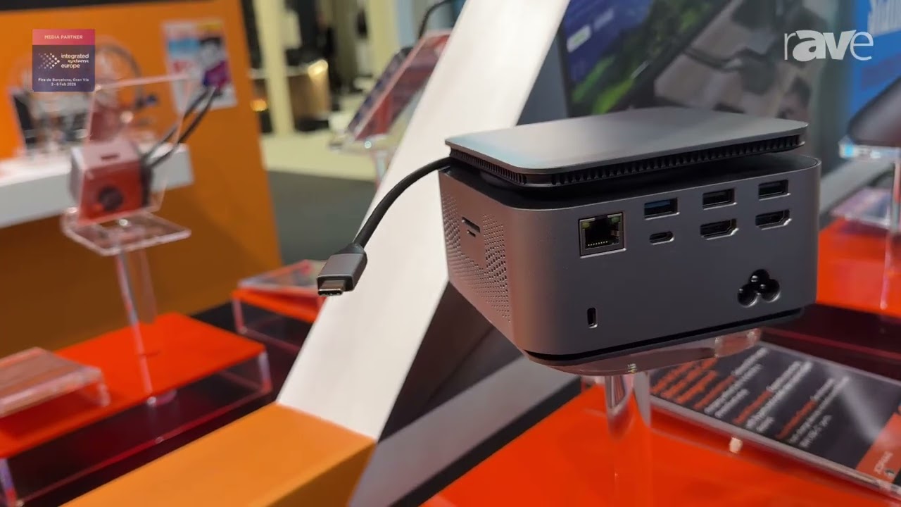 ISE 2026: j5create Exhibits JCDP4140 Dual 4K Powerbase Docking Station With Cable Management
