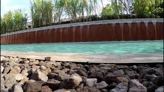 1 Jam ASMR relaksasi suara gemericik air kolam renang penghilang stress -  Ayom Java swimming pool