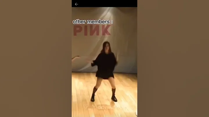 She's the main dancer for some reasons tho 🔥 #shorts #rosé  #blackpink #jisoo #jennie #lisa