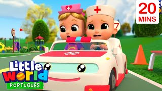 As Rodas da Ambulância do Nico e da Nina | | O Mundo de Nina e Nico - Little World Português