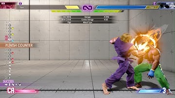 Ken Dragon Lash Loop Combo (54% damage)
