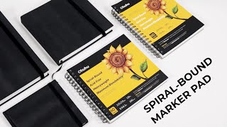 Introducing Ohuhu Marker Pad, Spiral-bound version | Designed for Drawing Pleasure (2020)