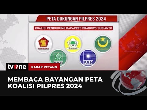 Gambaran Peta Kekuatan Dukungan Pilpres Usai Prabowo Dapat Amunisi Baru | Kabar Petang tvOne