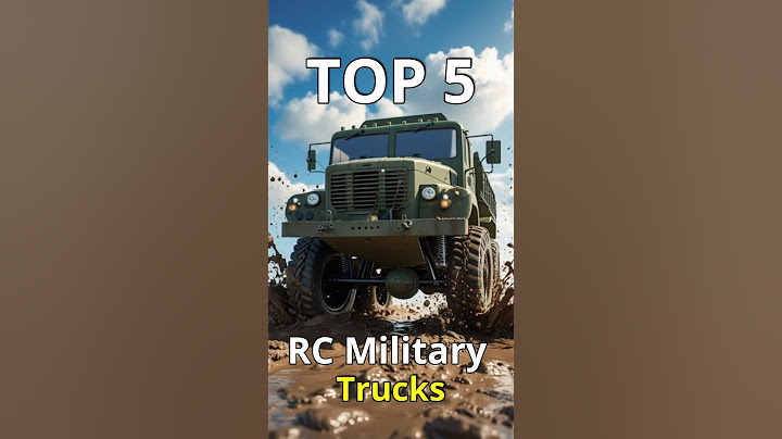 Top 5 Best RC Military Trucks of 2025 🚛💥#RC #Military #Trucks #2025  #Like #Driving #War #Game