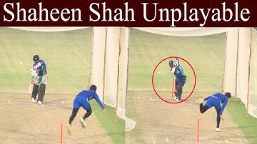 shaheen shah Afridi excellent Bowling in Training session | shaheen Unplayable |