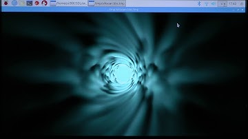 Slit Scan shader demo (Raspberry Pi)