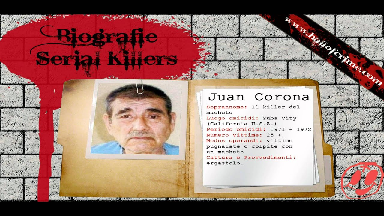 audiolibro il piccolo principe biografie serial killer - JUAN CORONA ---WWW.HALLOFCRIME.COM---