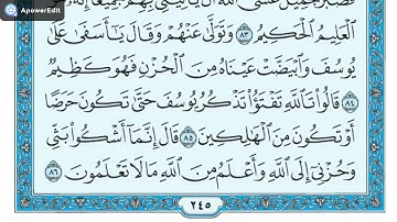 سورة يوسف من الاية 81 الى 90