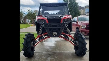 2020 Polaris General 4 1000 BIG LIFT AND PORTALS IN THE MUD! Let my buddy Seth have a shred sesh!!!