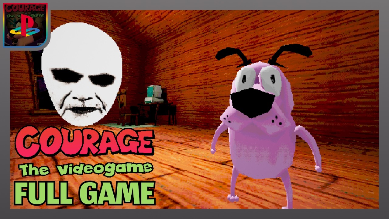Courage the Cowardly Dog The Video Game [PS1] Full Game Walktrough ...