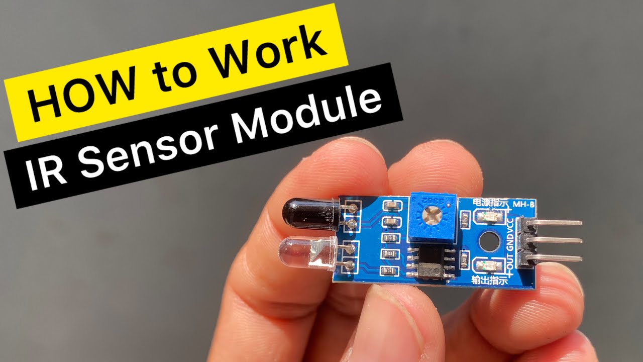 IR Infrared Sensor Connection & Testing  ⚡ Sensor Module
