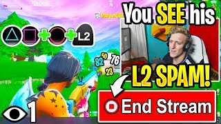 TFUE *SPECTATES* OG Controller Players then RAGE ENDED his STREAM after THIS! Wealth