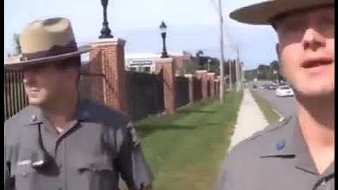 cop does walk of shame after getting owned