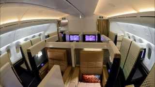 Etihad Airways Boeing 787-9 Dreamliner Inaugural Flight from Abu Dhabi to Dusseldorf in First Class