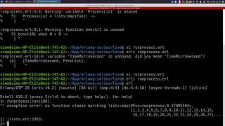 البروسس في الأورانج Erlang In Arabic Process Benchmarking