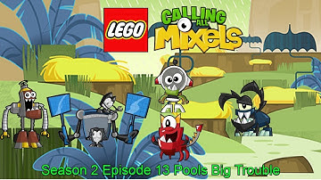 Lego Calling all Mixels S2 Ep13 Pools Big Trouble (Stop Motion)