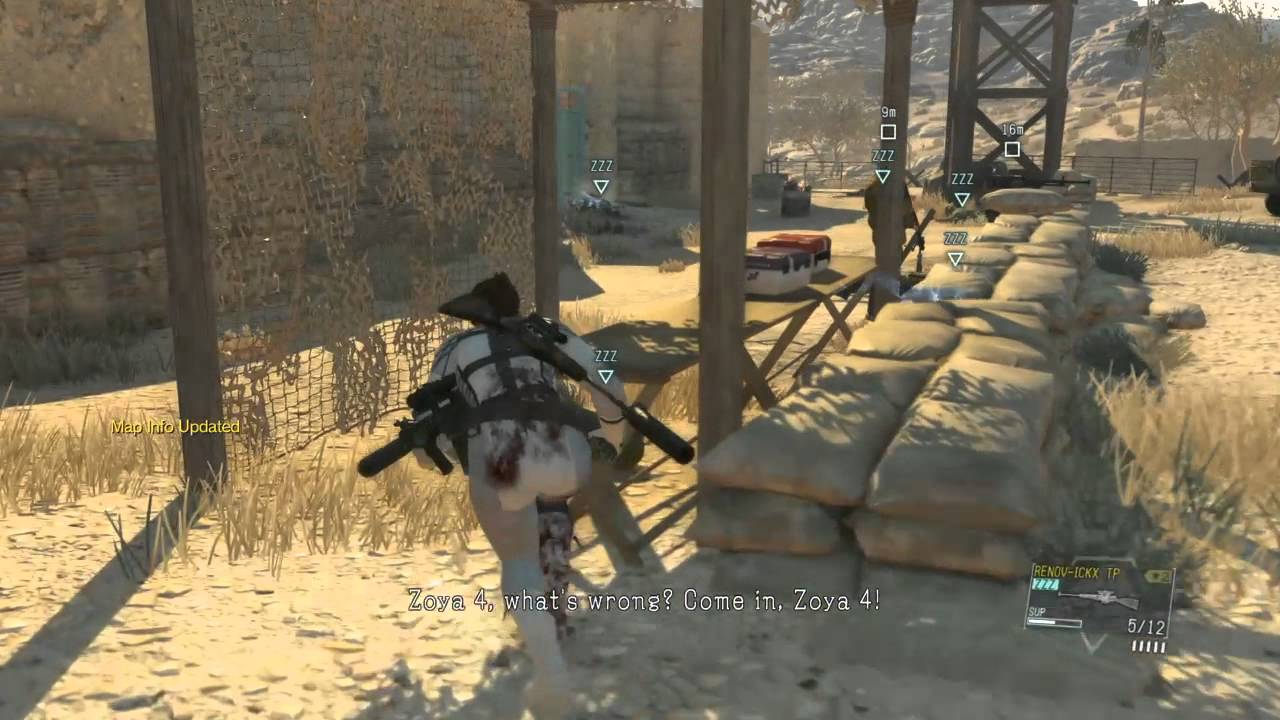 METAL GEAR SOLID V: THE PHANTOM PAIN Prisoner Extraction 02, Blonde Female Prisoner