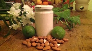 Lime Almond Dressing ~ Basic Recipe