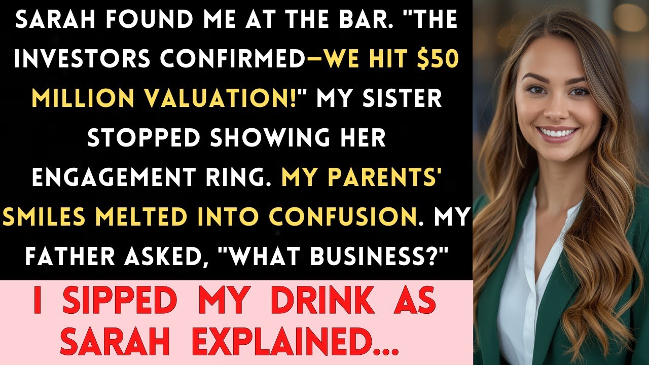 At The Wedding, My Partner Mentioned 'Our $50M Valuation.' My Family's Smiles Vanished.