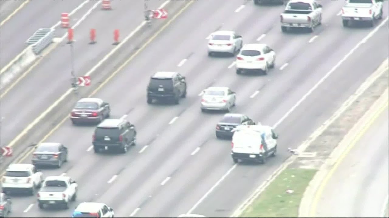 One person in custody following police chase - YouTube