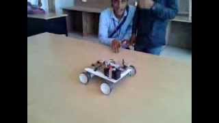 GSM sms operated robot