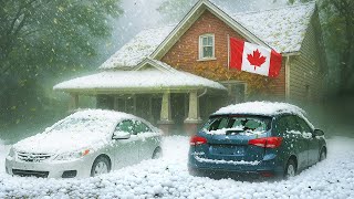 Download Lagu CHAOS in Alberta, Canada! Destructive Hailstorm and Violent Winds Wreck Homes and Cars in Calgary MP3 Download Lagu CHAOS in Alberta, Canada! Destructive Hailstorm and Violent Winds Wreck Homes and Cars in Calgary MP3