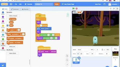 Scratch - Add a score to your game