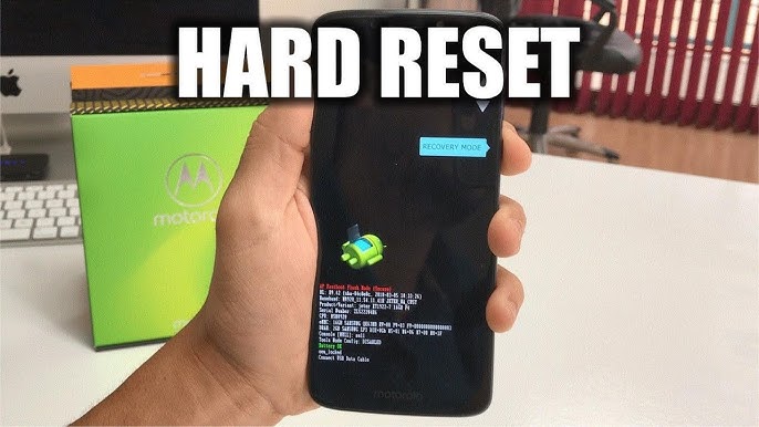 Moto G6/G6 Play/G6 Plus Hard Reset, Pattern Unlock, Screen Unlock