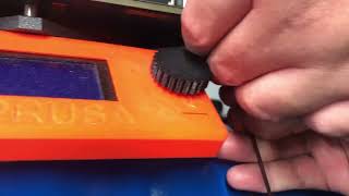 Prusa MK3 Nozzle Brush Installation Video