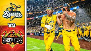 Savannah Bananas vs. Firefighters in Petco Park HIGHLIGHTS