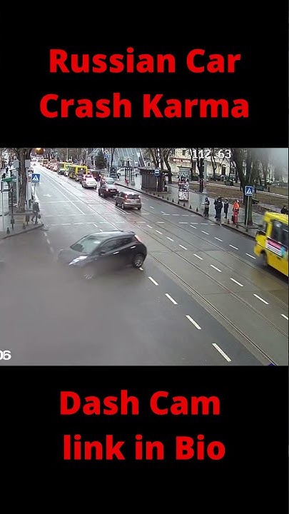 Russian Car Crash Karma ? - YouTube