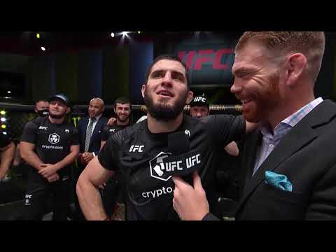 Ислам Махачев - Слова после боя UFC Вегас 31