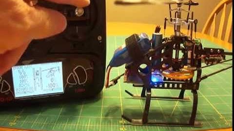 Blade130x Gyro Adjust