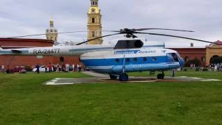 Ми-8 RA-24477 взлёт петропавловская