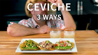 Best Ceviche Recipes-3 Ways | How to Make Ceviche | Shrimp & Scallop Ceviche Recipe | Seafood Recipe