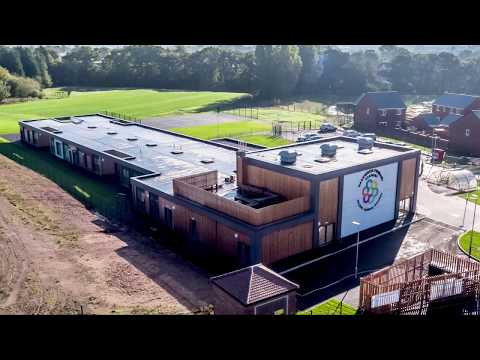 Hackwood Primary School in Derby, a modular build delivered by Morgan Sindall Construction