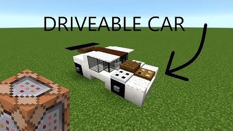 How to make a drivable vehicle MINECRAFT(JAVA)