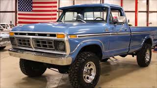 1977 Ford F250 blue2