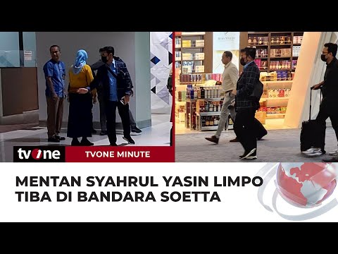 Ini Penampakan Mentan Syahrul Yasin Limpo Saat di Bandara Soetta | tvOne Minute