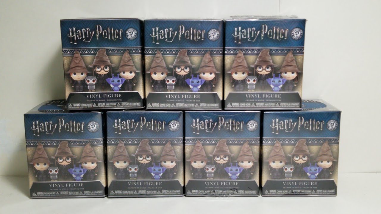 4K Unboxing Seven More Harry Potter Series 2 Funko Mystery Minis Tickets To Toy Time unpacking list python 3